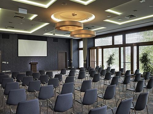 Conference room in Barack Thermal Hotel in Tiszakecske
